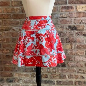Floral Banana Republic Skirt